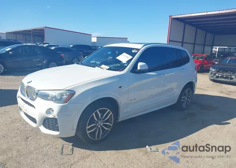 2015 BMW X3 xDrive28I из США, поврежденный, VIN 5UXWX9C56F0D51863